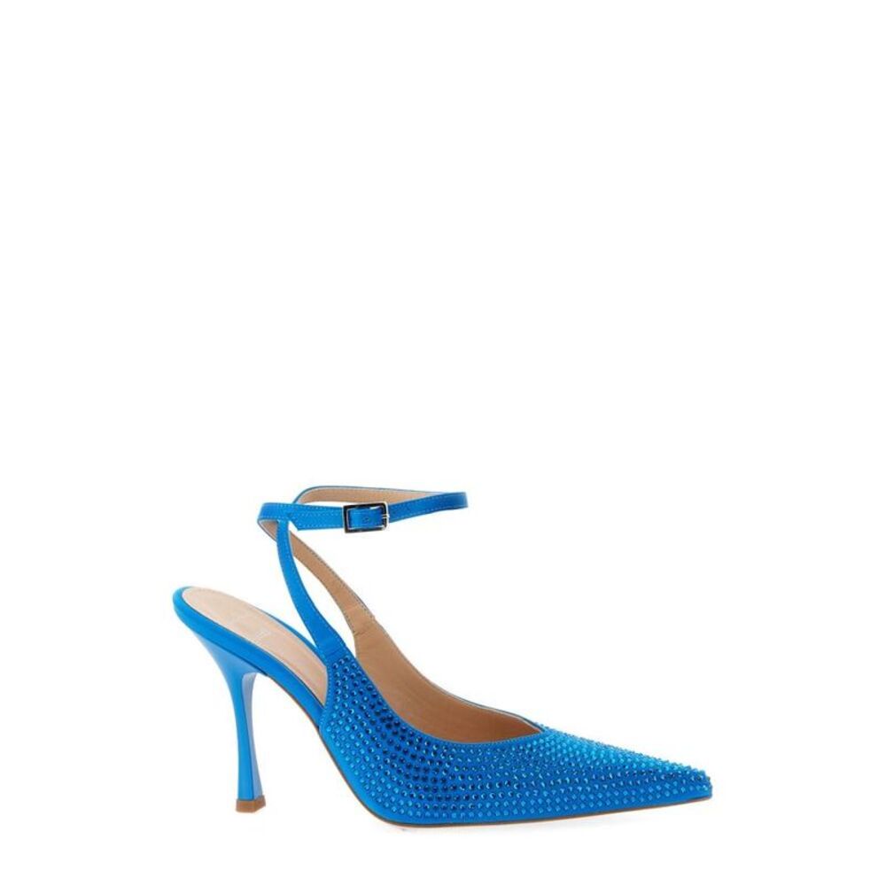 LIU JO Women's Embellished Pointed Toe Stiletto Pump Women AZURE Pumps